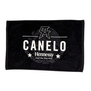 Canelo Hennessy Black Bar Towel‎ Cotton Terry Collection Promo Towel